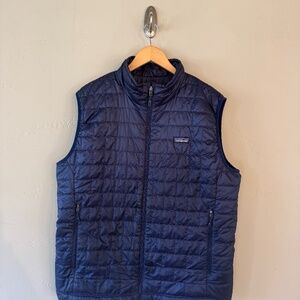 Patagonia Men's Navy Nano Puff Vest XL